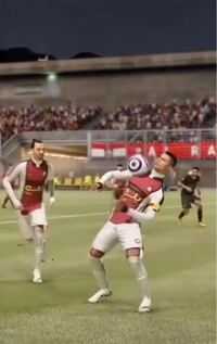 至急 Fifa22のこの胸でやっている技ってどうやったらできるのでしょう Yahoo 知恵袋