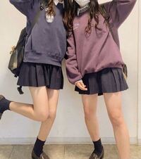 制服のスカートにスウェットを合わせようと思っているのですが やはり画像の Yahoo 知恵袋