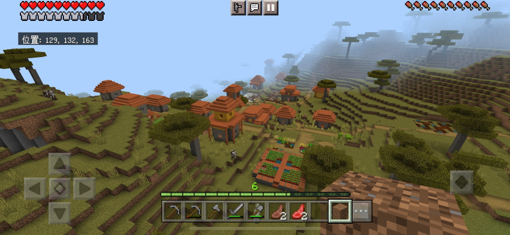 画像あり マインクラフトで同じ場所に２つ村が生成されていたのですが こ Yahoo 知恵袋