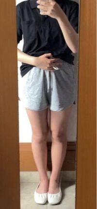 至急 私は太ってますか ヒールなし服 靴は適当なのでセンスは Yahoo 知恵袋