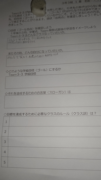 急いでます 学級目標で いい四字熟語はありませんか 言い Yahoo 知恵袋