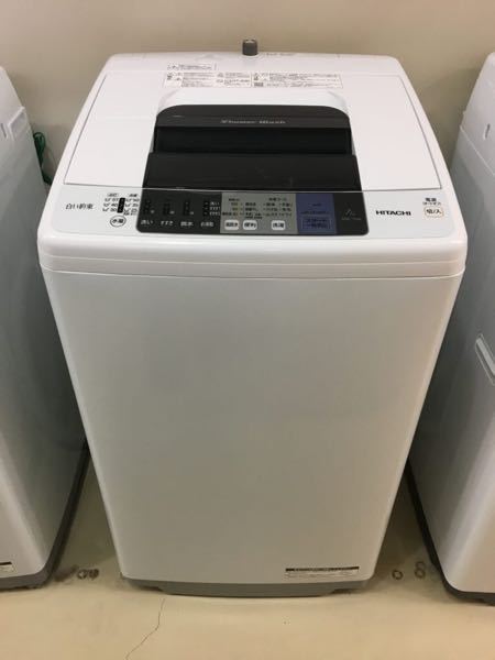日立の洗濯機の洗いモードやすすぎモードなどの設定を工場出荷時の状態