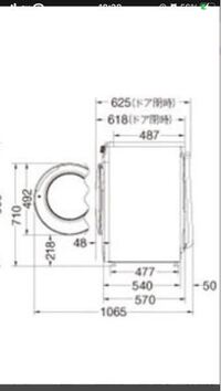 ドラム式洗濯機の設置について。 設置場所の幅 横75cm 奥行56cmの所にこのドラム式洗濯機は設置可能ですか？
ドラム式洗濯機は古い物件だと置けないことが多々あると聞いたので不安です。
ただ単に設置場所がドラム式洗濯機より大きかったら良いのでしょうか？
結構大きめの設置場所なんで、置けるかなと思いますが、どうでしょうか？
ドラム式洗濯機購入について、他に注意する点がある場合は教えてください。