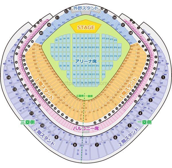 初めてすとぷりの東京ドームライブに行くものです！25ゲートA16ブロック... - Yahoo!知恵袋