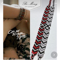 君の名前で僕を呼んでの映画でエリオが付けていたミサンガを作りたいのですが Yahoo 知恵袋