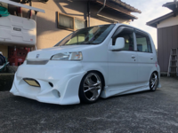 ギャル車と言ったらワゴンrにブラックマフィアのフルエアロダッシュボードに Yahoo 知恵袋