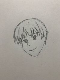 友達に馬鹿にされてほぼ人生で初めて人の顔の絵を描きました この絵は顔描き Yahoo 知恵袋