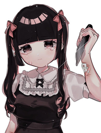 落ちてる女の子を描いているのですが あまり落ちてる感じがしないです どうす Yahoo 知恵袋
