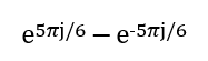 至急お願いします。問題が解けません。解き方と答えを教えて下さい。 オイラーの公式を用いて次の複素数をa+jbの形に書き表しなさい(a,bは実数)