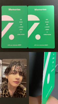 BTS メモリーズ トレカ bts MEMORIES 2016 メモリーズ トレカ付き