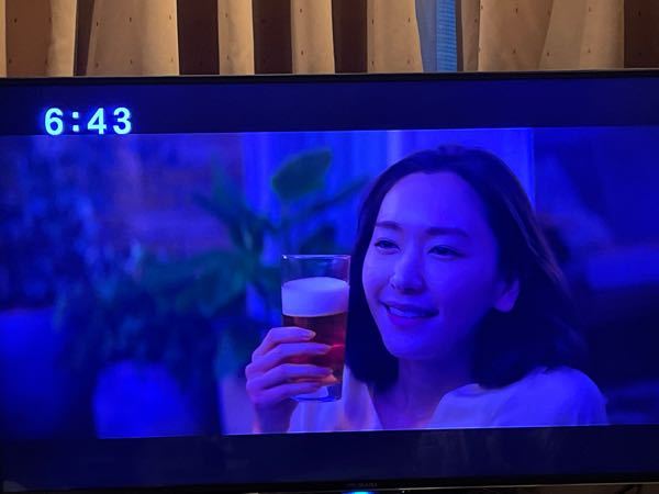 テレビ画面が青いです。故障でしょうか？ - 少し前、5年ぐらい使って