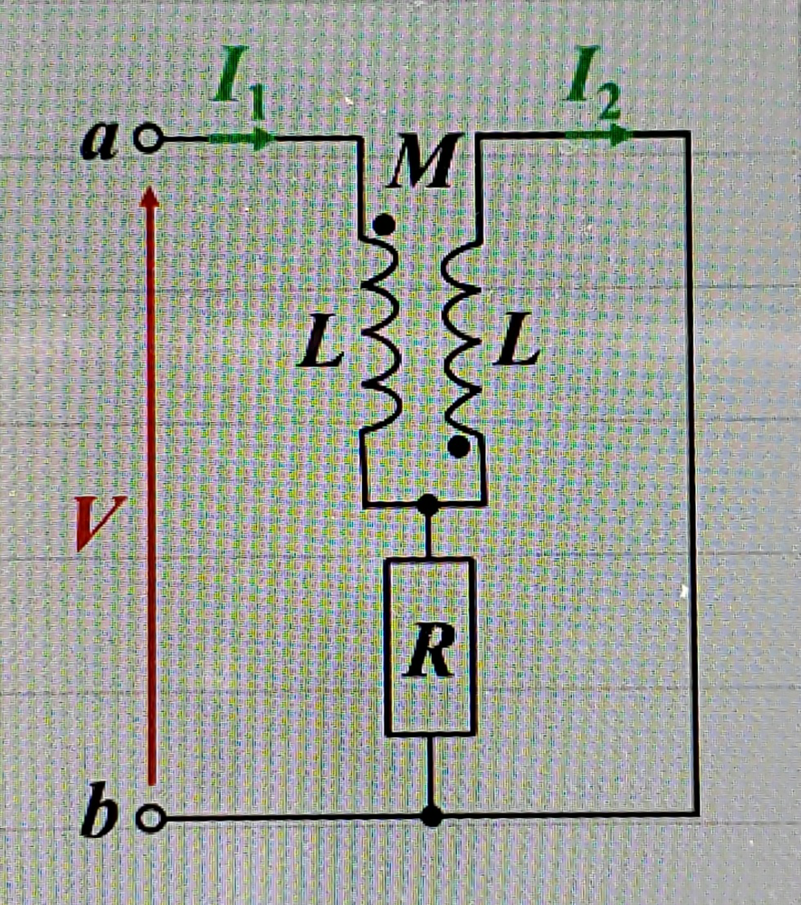 電気回路に詳しい方、画像の相互インダクタンス回路のab間の合成インピーダンスを求める文字式を教えていただけないでしょうか。 変形があまり上手くいかず、手こずっています。 変形後のZ=の式だけで...