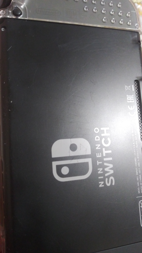 Switch通常版本体 背面キズ 背面の傷』 任天堂 Nintendo Switch の