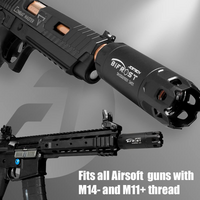 サバゲー引退】ACETECH BLASTER マズルフラッシュ ブラック