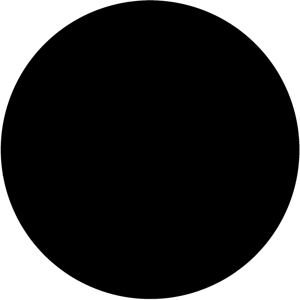 プロクリエイトで画像の黒い部分だけ消す方法わかる方教えてください。（知恵袋の背景が白でわかりにくいですが、正方形の画像で背景は白に黒丸です。丸くくり抜かれた白い正方形を作りたいです） Photo...
