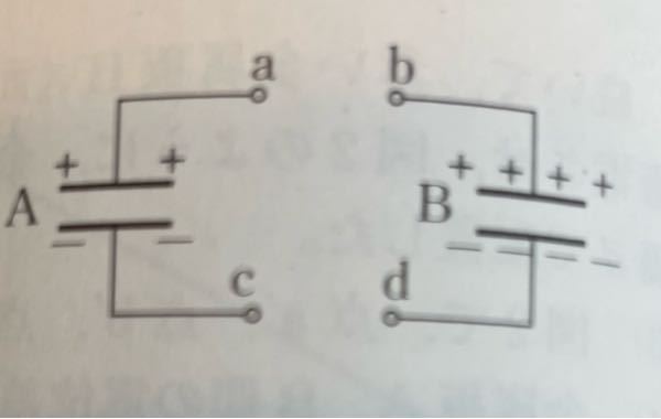 この問題でaとb、cとdをつないだとき、aとd、bとcをつないだときでどちらも並列つなぎになる理由がわからないので教えていただきたいです。
