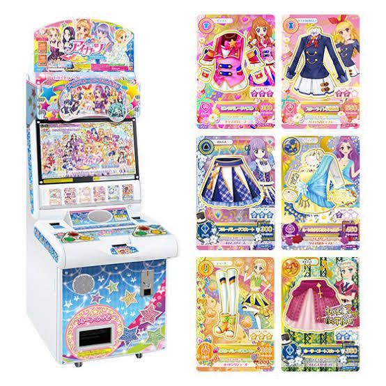 久しぶりにアイカツのゲーム筐体で遊びたいのですが 写真のバージ Yahoo 知恵袋