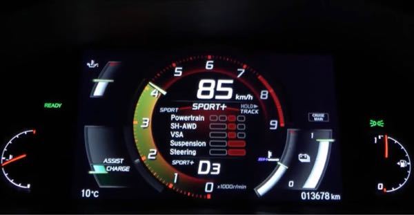 新型NSXの走行モードでTRACK SPORT+ SPORT QUIETはどう違うのですか？