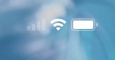 画像の通り、iPhoneの右上に表示されるWiFiの4本線がずっと0本の状態になります。通信速度はまったく遅くなく、4Gになっているという訳でも無さそうです。 原因や理由を知りたいので回答お願い...