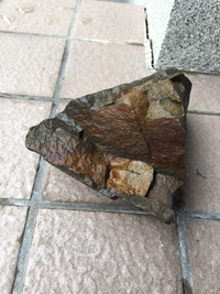 庭に落ちていたのですが、この石は何という石かわかりますか？ぶつ