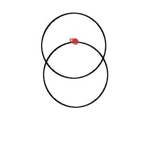 線をフリーハンドで５等分（大まかに）する方法はありますか？ 例えば、３等分は簡単です。 円を１つ書き、その円の中心点をもう１つの円の外周として描けば三等分できます。 このような方法はありませんかね？