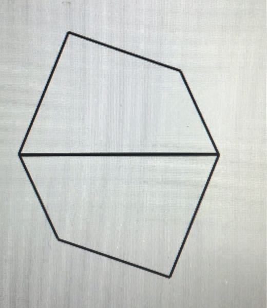 以下の問題がわかりません。教えていただきたいです。 下図のように合同な二つの四角形を組み合わせた六角形は、平面を敷き詰めることができます。この六角形を利用して、平面を敷き詰めることができる五角形ABCDEを見つけなさい。
