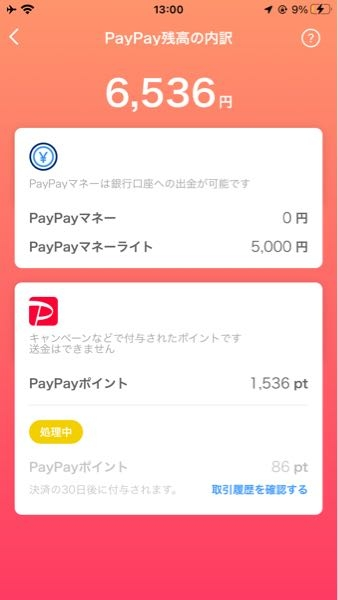 PayPayマネーライトに入ってある5000円を PayPayポイントにする設定方法とかありますか？ あとマネーライトを出金できますか？ できるのであれば出金する方法を教えてください