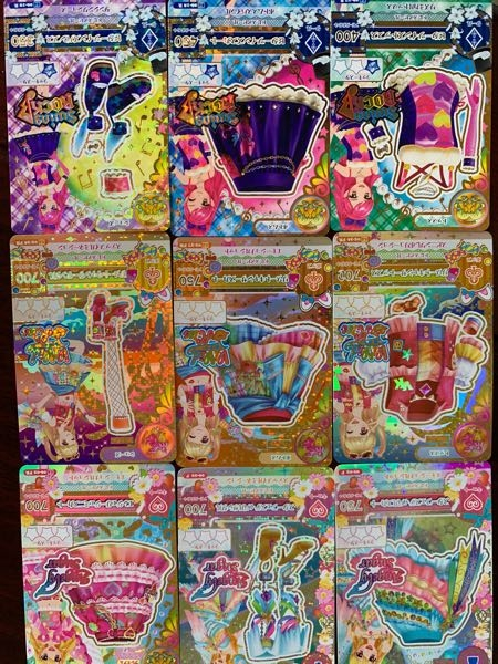 アイカツ！カードのレア度と見分け方を教えて下さい。よろしくお願いし