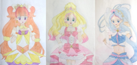 Go プリンセスプリキュアのイラストを描きました 評価 感想 Yahoo 知恵袋