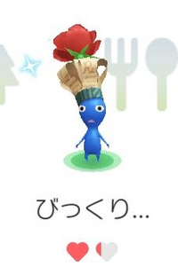 ピクミンブルームで ピクミンの頭に咲く花の光り方が画像のよ Yahoo 知恵袋
