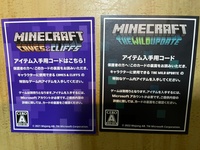 マイクラ マインクラフト のグッズを購入したところ 25桁のコードが Yahoo 知恵袋