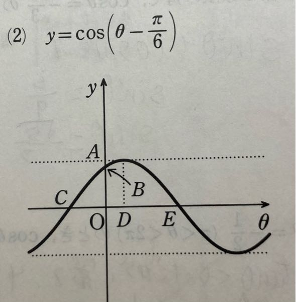数学の三角関数について教えてください！ このBって、どのような過程で求められますか？ ちなみに答えはB＝√3/2です。
