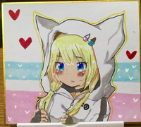 怪物事変の紺ちゃんを描きました この絵についてなにかいい点 悪 Yahoo 知恵袋