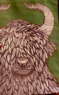 拾い絵ですがこの牛 のイラストのトートバッグてどこで売ってるの Yahoo 知恵袋