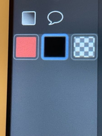 クリスタで画像の色の四角って増やせますか 描画色 背景色 透明色と Yahoo 知恵袋