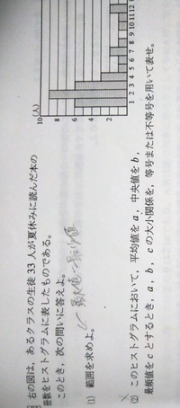 中央値は分かるのですが 平均値と最頻値はこのグラフからどう読み取ればいい Yahoo 知恵袋