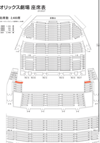 オリックス劇場での見え方について質問です 2階6列バルコニー席 Yahoo 知恵袋
