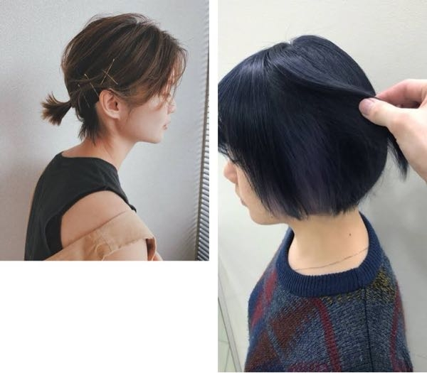 ベリーショートが伸びてきて横の髪は耳が隠れるくらい 襟足はうなじにかかっ Yahoo 知恵袋