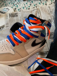 靴紐3本通ししてみたんですけどどうですかね ナイキエアジョーダン1 Yahoo 知恵袋