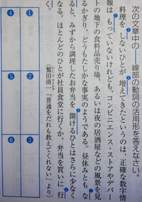 中学2年の国語文法活用の問題です 次の文章中の線部の動詞の活用形を答えな Yahoo 知恵袋