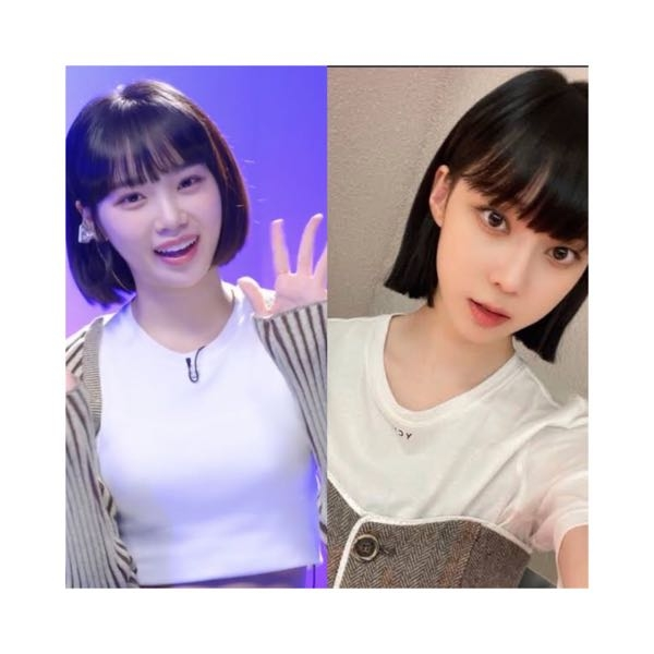中顔面が長い面長はチェウォンちゃん(元IZ*ONE.LE SSE - 教え