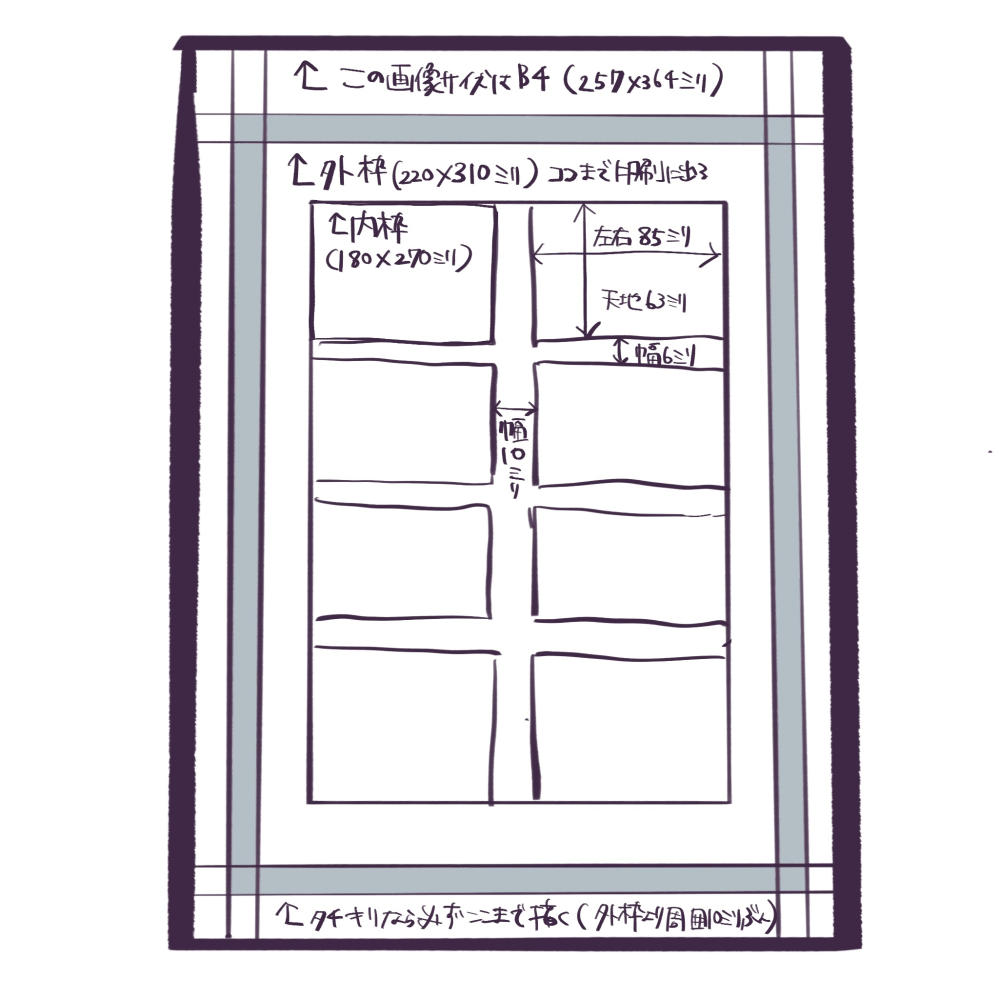 メディバンペイントでのコマ割り方法について 画像のようにコマ割 Yahoo 知恵袋