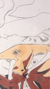 最近コピックを始めた初心者です鉛筆で傷跡を描いた上から肌色のほっぺを塗る Yahoo 知恵袋