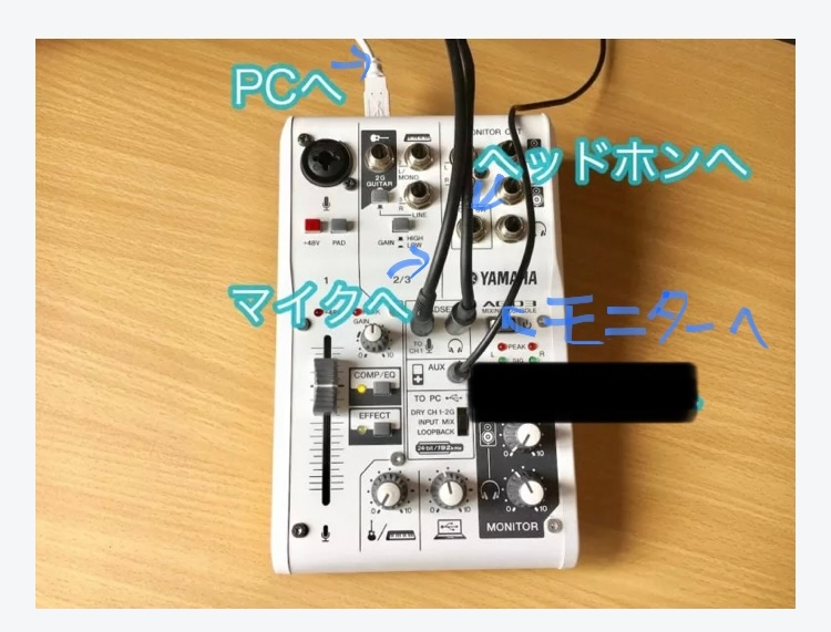 yamahaag03のオーディオインターフェースとobsを用い - Yahoo!知恵袋