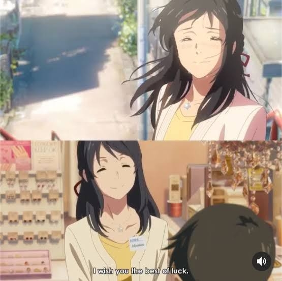 すずめの戸締まりに、君の名は、天気の子のキャラって出てましたか