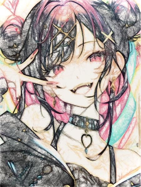 小学6年生でこれは上手いですか？妹が描いたみたいです。 - こ