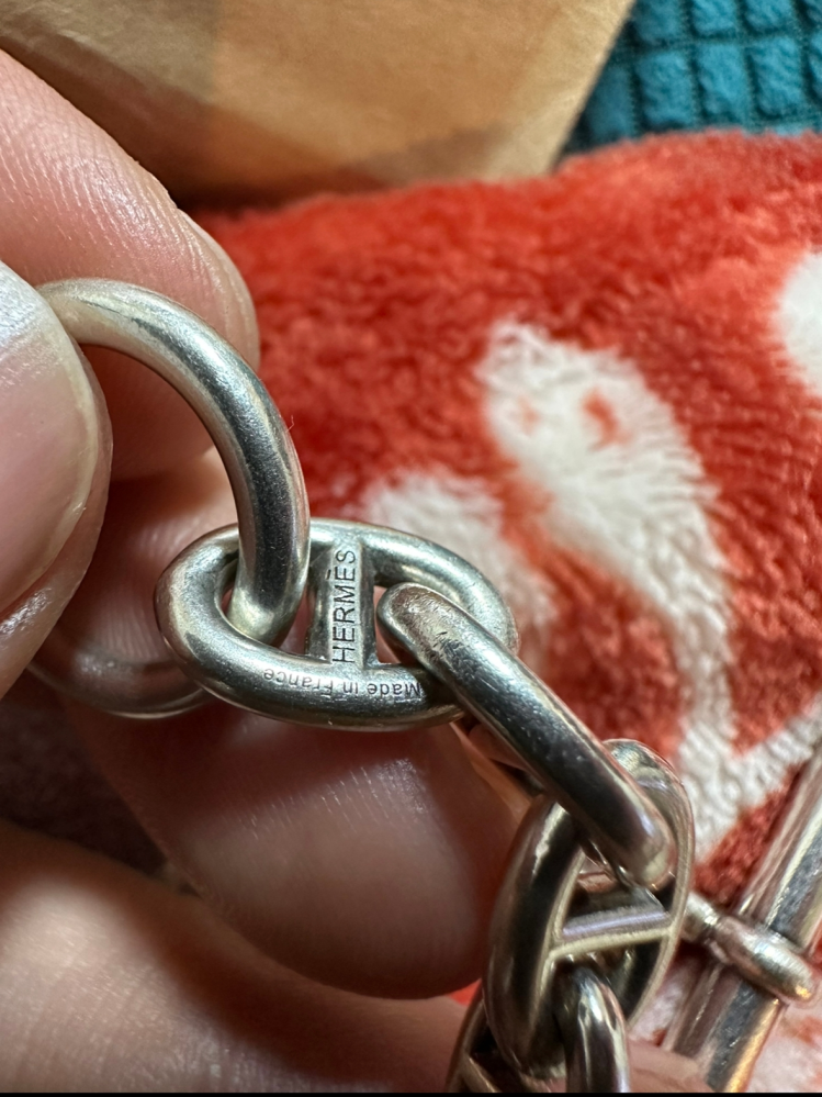 【2023年正規店購入】Hermes シェーヌダンクルPM18コマ HERMES - エルメス ブレスレット シェーヌダンクル 18コマ PM