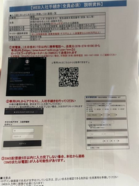 クスリのアオキの入社手続きに関しての質問です！！

専用URをQRコードで読み取ってなるべく早めにって言われたのですが、QRコードを読み取ったら、IDとパスワードの入力画面がでてきてしまって、 SMSで、IDとパスワードはいつ送られてくるのでしょうか？？？