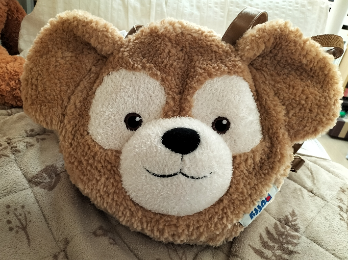 このダッフィーのショルダーバッグをいつ買ったか思い出せないん このダッフィーのショルダーバッグをいつ買ったか思い出せないん