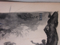 戦前の挿絵と思いますが画家の名前がわかりません 井の字が付くようですが Yahoo 知恵袋